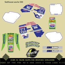 Kit Grafica Kawasaki Kx 500