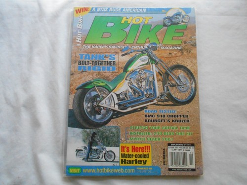 Hot bike magazine - hot, magazine-october,2001