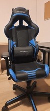 486301 DXRacer Racing Pro R131-NB PC gaming chair Black, Blue, Perfect condition