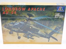 Italeri AH-64 Long Bow Apache Elicottero 1/48 #831 vintage kit w/ box