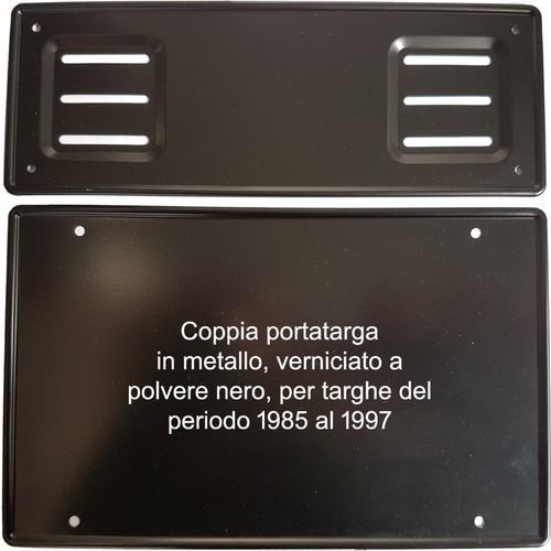 Coppia portatarga cornice - coppia, portatarga/cornice