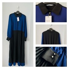 NEXT Vestito Camicia Donna Blu
