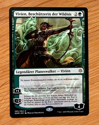 Mtg magic vivien protettrice - mtg, vivien,