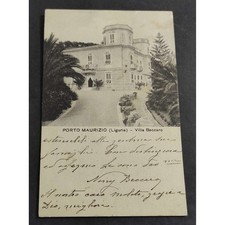 Cartolina Porto Maurizio (Liguria) - Villa Beccaro