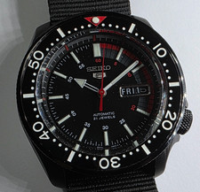 STUPENDO SEIKO 5 modificato con cassa PVD sub