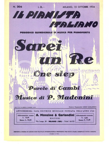 1934 cambi madonini sarei - 1934, p.