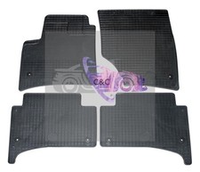 TAPPETI TAPPETINI KIT TAPPETINI 4PZ IN GOMMA PER PORSCHE CAYENNE 2010>2017