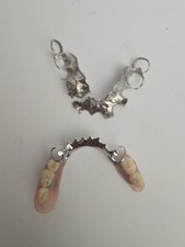 Vecchia Scheletro Dentiera , Protesi Dentale