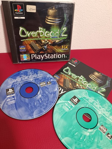 Gioco sony ps1 - overblood, 2