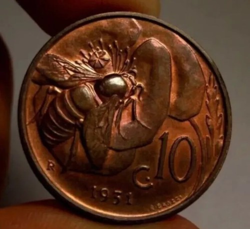Centesimi ape 1931 fior - 10,