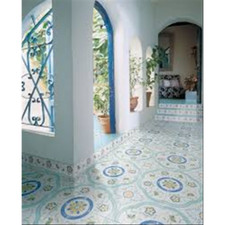 Pavimento decorato posillipo - pavimento,