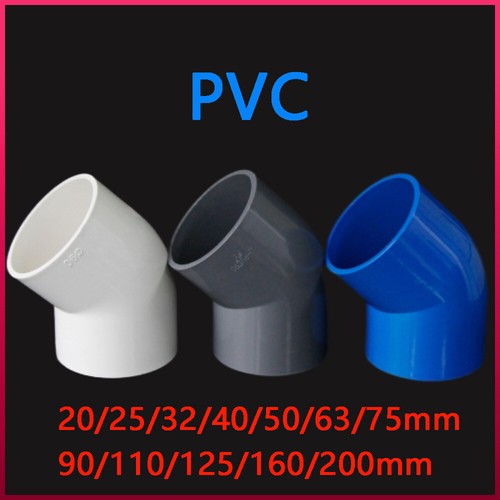 Gomito pvc gradi - 45,