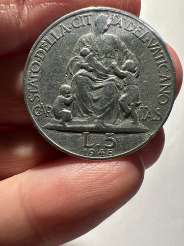 Lire 1948 vaticano pio - lire, xii
