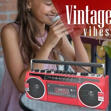 Boombox Radio Lettore Cassette