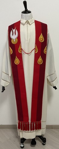 Stola rossa spirito santo - rossa,