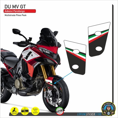 Adesivi parafango tricolore