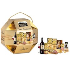 CESTO NATALIZIO  Confezione Regalo 2025  "GRAN SELEZIONE" 9 Pezzi- Regalidea 