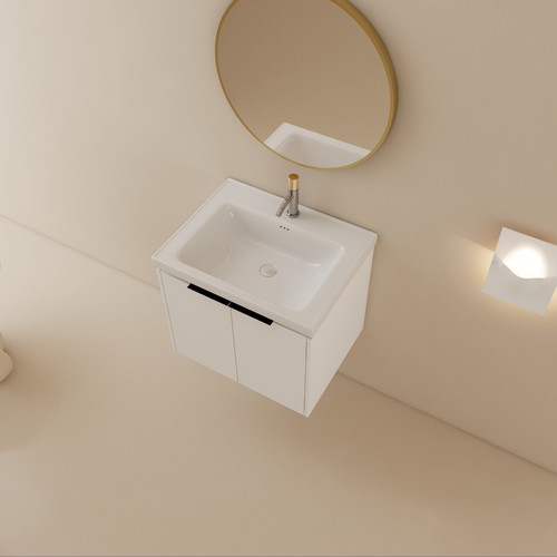 Mobiletto bagno parete 24 - mobiletto,