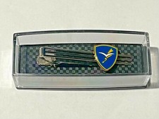 FERMACRAVATTE IN METALLO CON LOGO SMALTATO  FOLGORE ESERCITO 