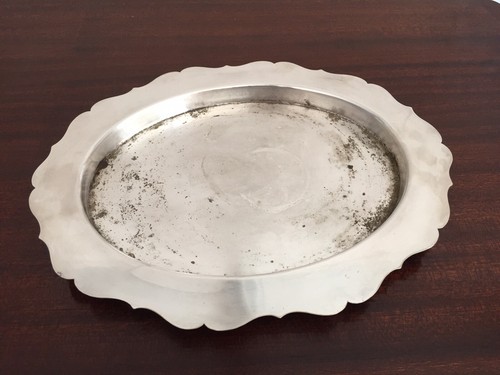 Vassoio vintage argento - vintage, in