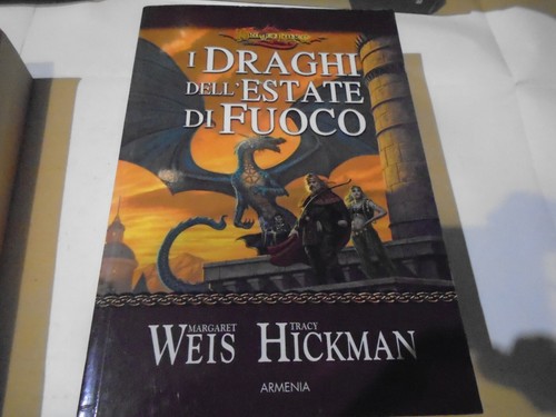 Libro fantasy dragon lance - fantasy,dragon, i