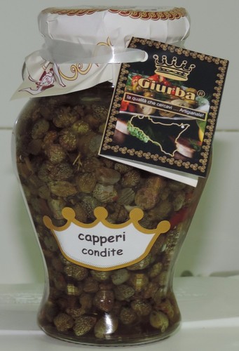 Capperi conditi con olio - ,