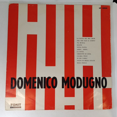 Domenico modugno omonimo lp - domenico,