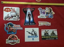 Lotto adesivi Vintage pubblicitari Tema Cinema 