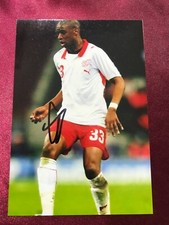 Autogramm GELSON FERNANDES-Nationalteam SCHWEIZ-Ex-ManCity/Sion/Udine/Rennes