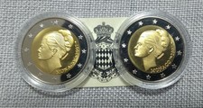 Lotto 2 euro 2007 Monaco 2 COPY - Probe token "Grace Kelly"