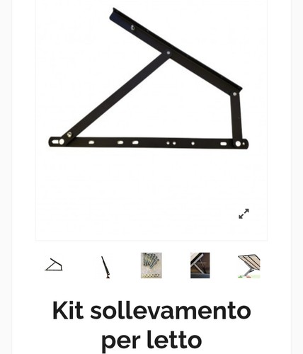 Sistema sollevamento letto - sistema, di