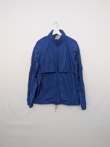 Giacca vento blu leggera - giacca,