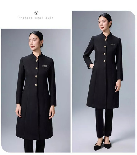 Cappotto donna nero elegante - cappotto,