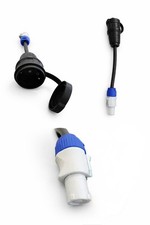 Cavo in gomma Powercon su