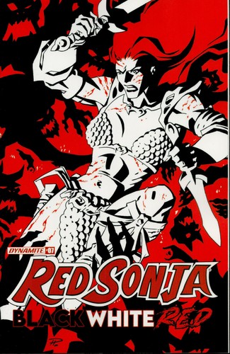 Red sonja black white - sonja:,