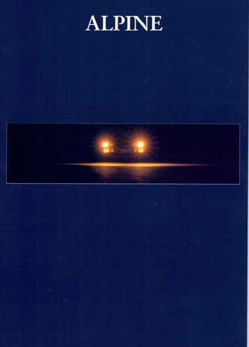 Catalogue brochure alpine a610 - catalogue,