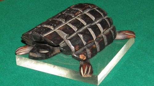 R302 scultura tartaruga - r302,