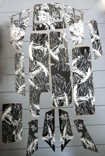 Kit decalcomanie grafiche - decalcomanie,