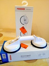 2 Maniglie Di Sicurezza a ventosa RIDDER per Anziani Disabili