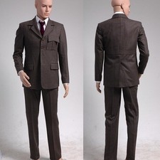 Doctor Who Coat Pants Brown