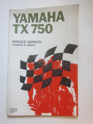Yamaha 750 service manual - yamaha,