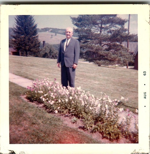 Man portrait 1963 snapshot - portrait,