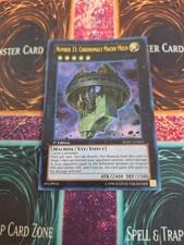 Yu-Gi-Oh! Numero 33: Chronomaly Machu Mech REDU-EN043 Ultra Rara 1° Edizione NM