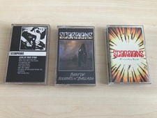 Scorpions _ Lotto 3 X MC Musicassetta Tape