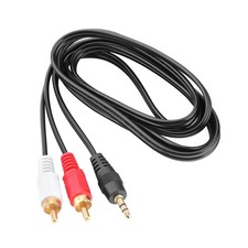 3.5mm to 2 RCA Audio Aux-In