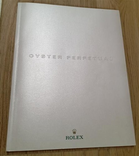 Oyster perpetual catalogo - perpetual.,