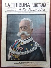 La Tribuna Illustrata 5 Agosto 1900 Assassinio del Re Umberto I di Savoia Monza
