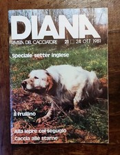 DIANA 1981  N. 21 - Rivista Caccia Vintage Lepre Segugio  Leggere descrizione 