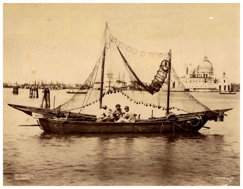 Italie venezia bragozzo - italie,,