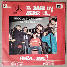 Vinile 45 giri Nicola PIGNATARO/Franco DE GIGLIO - Il Bari in serie "A" Vg/Vg